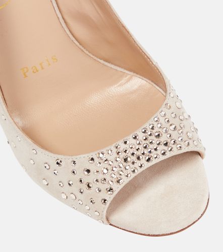 Sandales Nudes Degrachick en daim - Christian Louboutin - Modalova