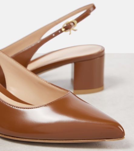 Escarpins slingback 45 en cuir - Gianvito Rossi - Modalova