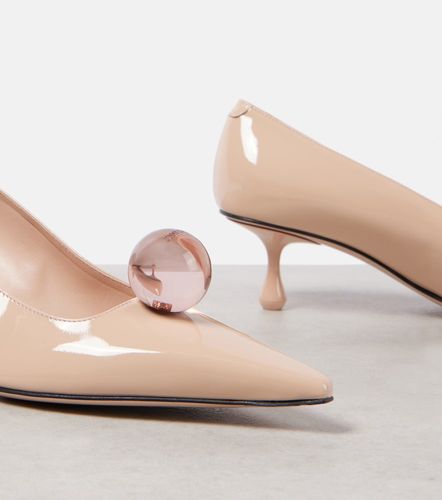 Escarpins Orb 50 en cuir verni à ornements - Jimmy Choo - Modalova