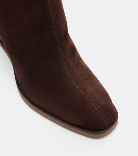 Bottines compensées Saint Honoré 85 en daim - Aquazzura - Modalova