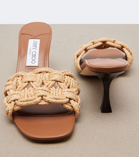Jimmy Choo Mules Chara en raphia - Jimmy Choo - Modalova