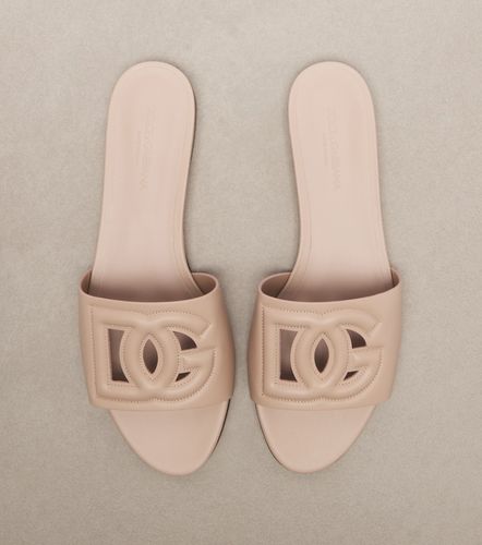 Dolce&Gabbana Mules DG en cuir - Dolce&Gabbana - Modalova