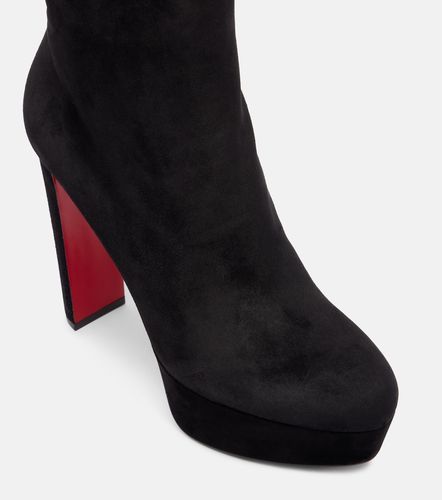 Bottines Loo Booty 130 en daim - Christian Louboutin - Modalova