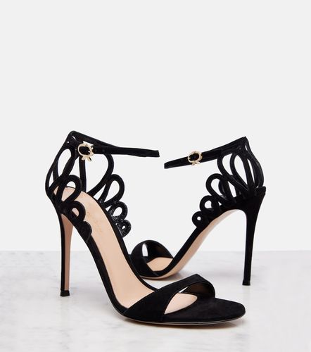 Gianvito Rossi Sandales 105 en daim - Gianvito Rossi - Modalova