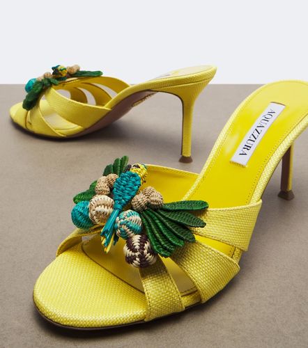 Aquazzura Mules Birdsong en raphia - Aquazzura - Modalova