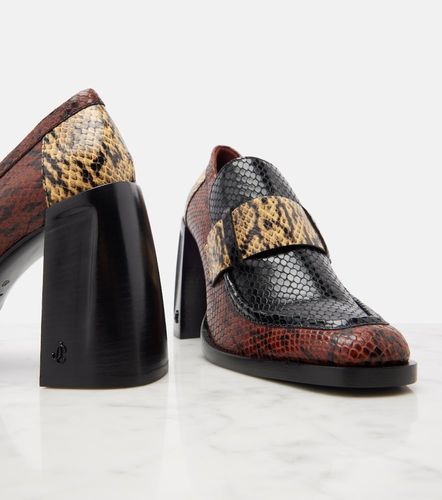 Escarpins Tylor 95 en cuir embossés - Jimmy Choo - Modalova