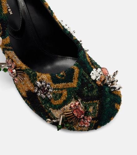 Escarpins en jacquard à ornements - Dries Van Noten - Modalova