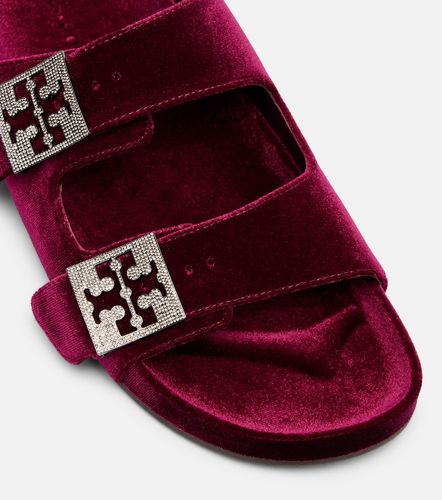 Mules Mellow en velours à ornements - Tory Burch - Modalova