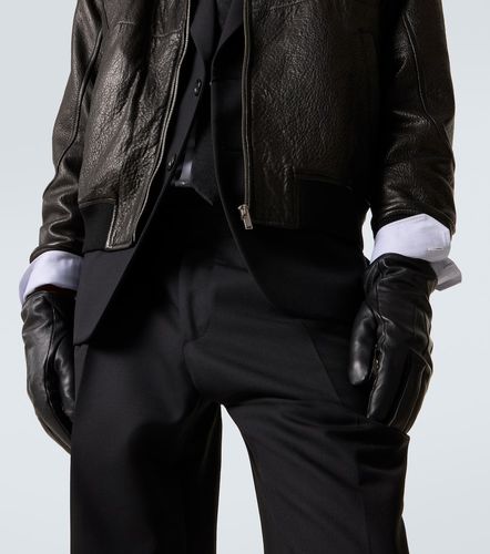 Saint Laurent Veste bomber en cuir - Saint Laurent - Modalova