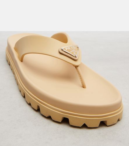 Prada Tongs à logo - Prada - Modalova