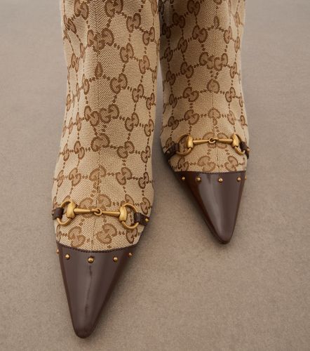 Gucci Bottes Savoy en toile GG - Gucci - Modalova