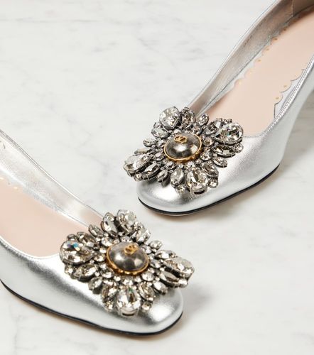 Escarpins Preshoes 45 en cuir métallisé - Valentino Garavani - Modalova
