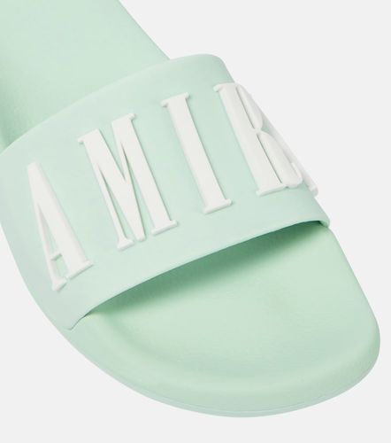 Amiri Mules en caoutchouc à logo - Amiri - Modalova