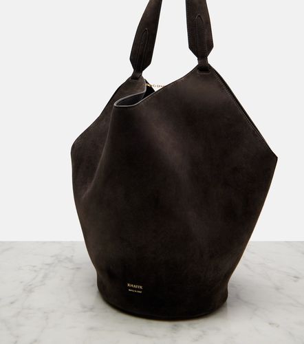 Khaite Sac seau Lotus Small en daim - Khaite - Modalova