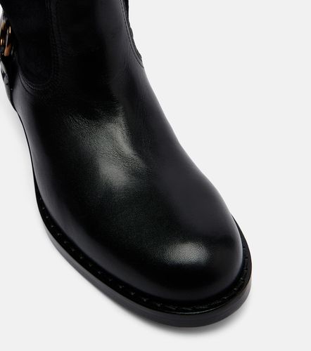 Bottines Ildra 35 en cuir et daim - Isabel Marant - Modalova