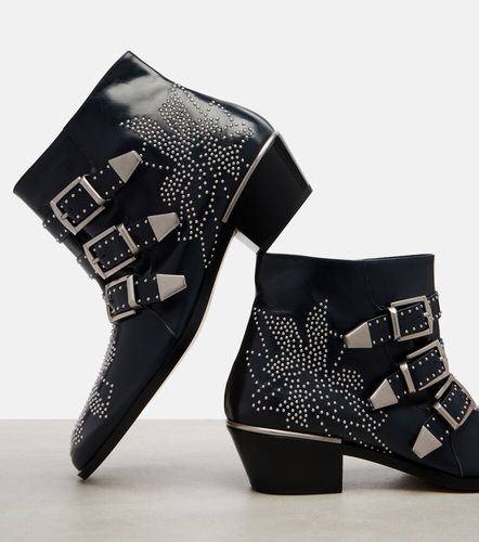 Chloé Bottines Susanna en cuir à clous - Chloe - Modalova