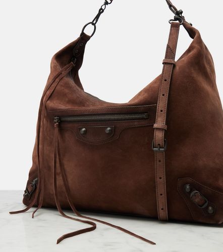 Cabas Le City Medium en daim - Balenciaga - Modalova