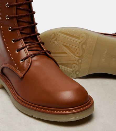 Bottines Urbancombat en cuir - Max Mara - Modalova