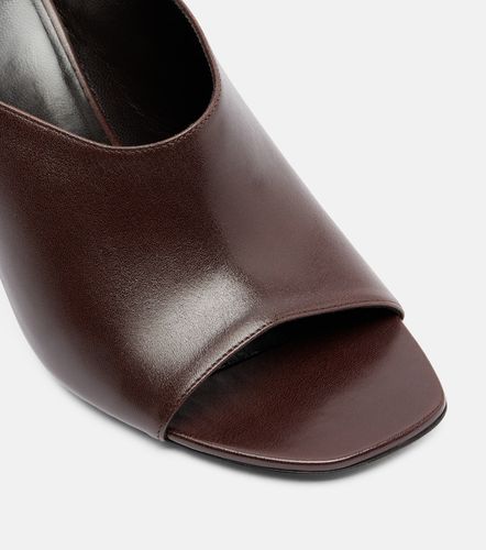Versace Mules Giulietta en cuir - Versace - Modalova