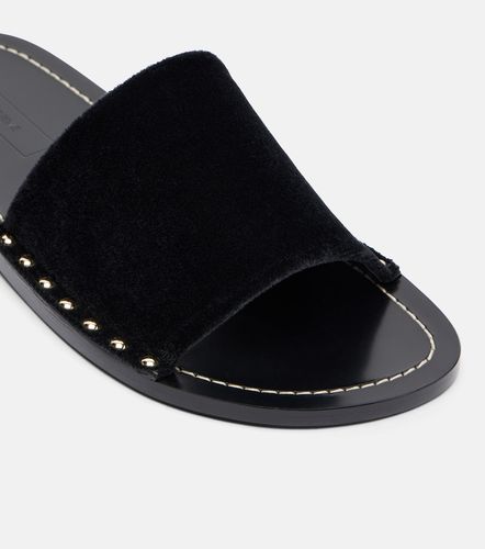 Toteme Mules en velours à clous - Toteme - Modalova