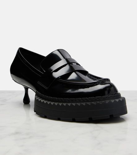 Kei Ninomiya x Jimmy Choo – Mocassins en cuir - Noir Kei Ninomiya - Modalova