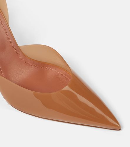 Escarpins slingback Holli Glass 95 - Amina Muaddi - Modalova