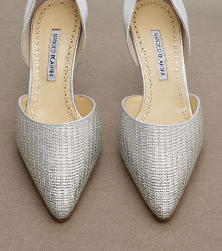 Escarpins Taylerbinu à finitions en cuir - Manolo Blahnik - Modalova