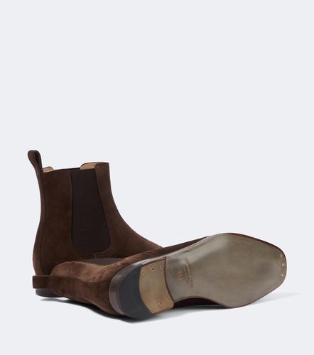 Bottines chelsea Delsa en daim - Manolo Blahnik - Modalova