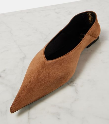 Ballerines Nour en daim - Saint Laurent - Modalova