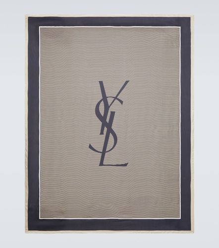 Étole Cassandre en soie - Saint Laurent - Modalova