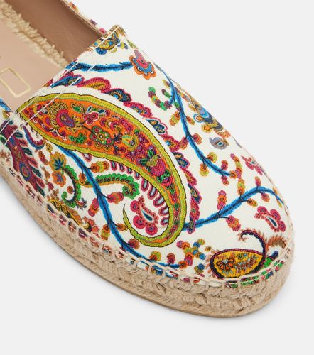 Espadrilles imprimées en toile - Etro - Modalova