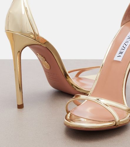 Sandales Nuda en cuir métallisé - Aquazzura - Modalova