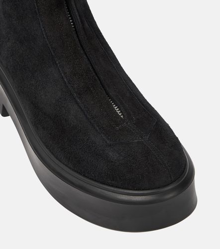 The Row Bottines Zipped en daim - The Row - Modalova