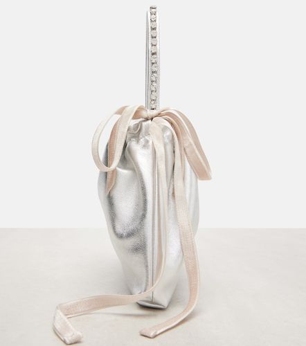 Sac Drawstring Mini en cuir à ornements - Jimmy Choo - Modalova