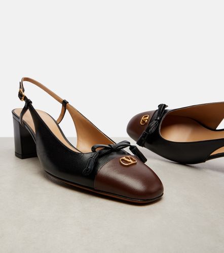 Escarpins slingback Valet Du Roi 60 en cuir - Valentino Garavani - Modalova