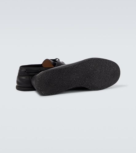 Chaussures bateau Novus en cuir - The Row - Modalova
