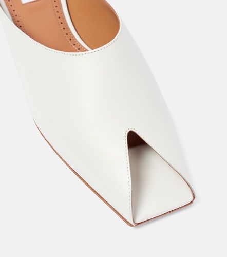 Alaïa Mules en cuir à bout ouvert - Alaia - Modalova
