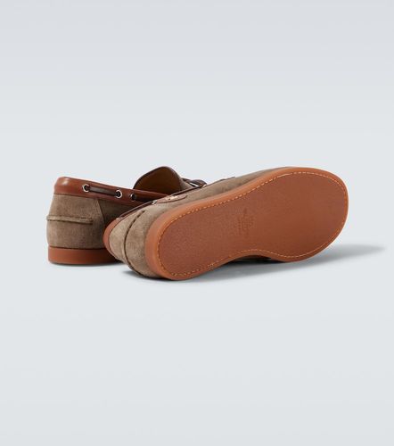 Chaussures bateau Palm Avenue en daim - Valentino Garavani - Modalova
