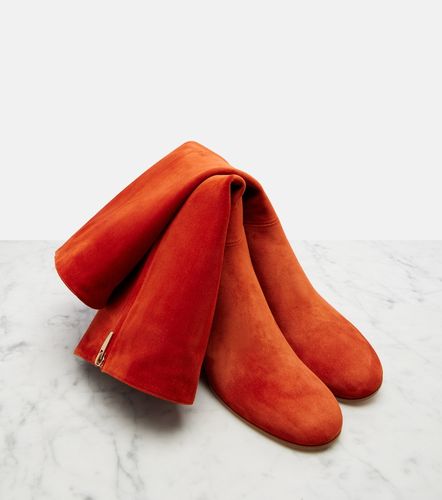 Bottes Joelle en daim - Gianvito Rossi - Modalova