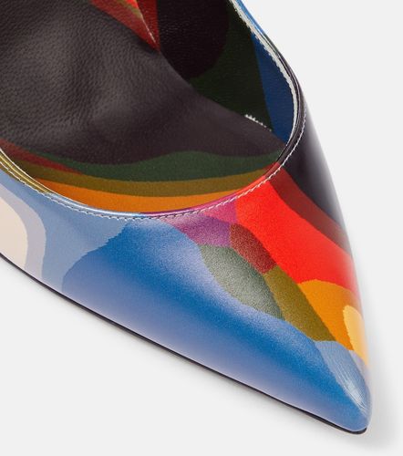 Escarpins Hot Chick 100 en cuir imprimé - Christian Louboutin - Modalova