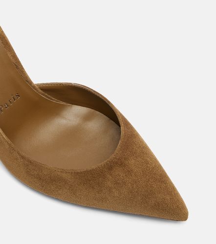 Escarpins Iriza 85 en daim - Christian Louboutin - Modalova