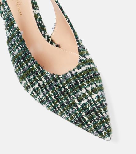 Escarpins slingback 55 en bouclé - Gianvito Rossi - Modalova