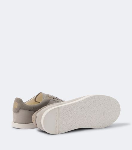 Baskets en cuir et daim - Brunello Cucinelli - Modalova