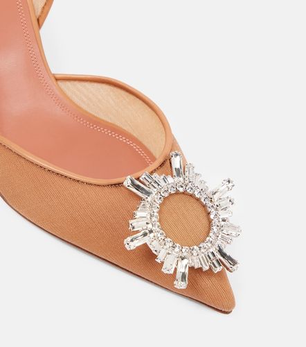 Escarpins slingback Begum 70 à ornements - Amina Muaddi - Modalova