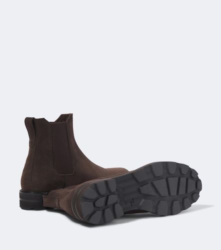 Bottines Chelsea en daim et cuir - Brioni - Modalova