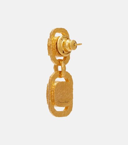 Boucles d’oreilles à cristaux - Oscar de la Renta - Modalova