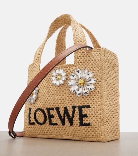 Sac à main Paula's Ibiza en raphia à ornements - Loewe - Modalova