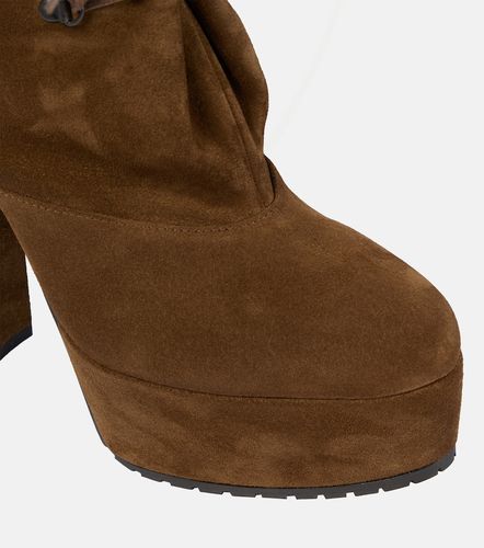 Alaïa Bottines Trekk en daim - Alaia - Modalova