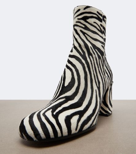 Bottines Joelle en cuir façon poulain à imprimé - Gianvito Rossi - Modalova