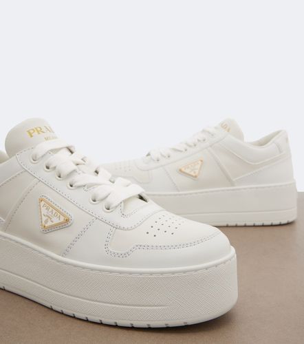 Baskets Downtown Bold en cuir à plateau - Prada - Modalova